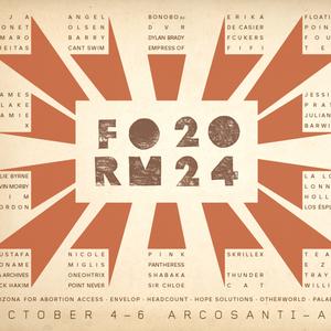 FORM 2024 Arcosanti Line-up, Tickets & Dates Oct 2024 – Songkick